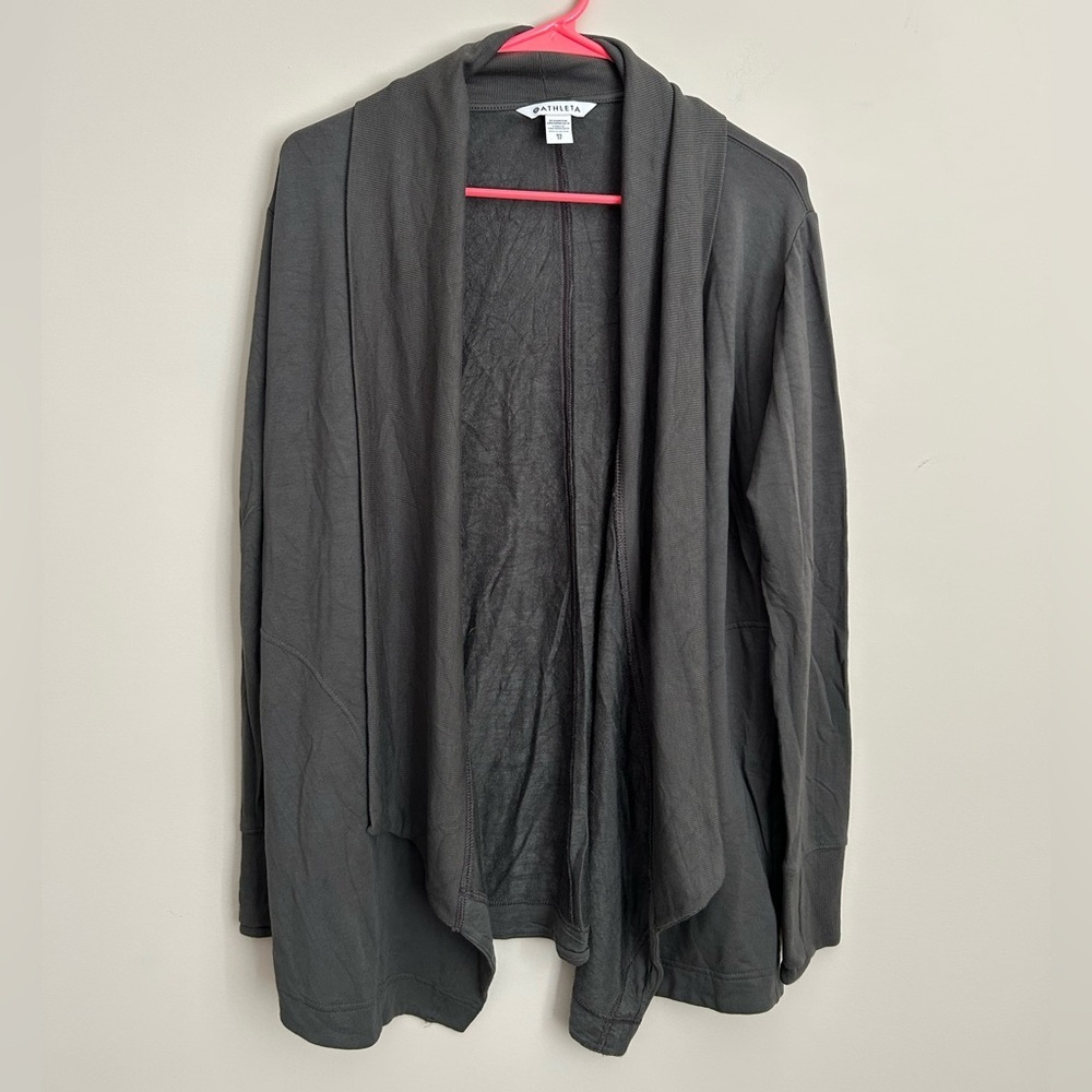 Athleta Pranayama Restore Wrap Hermatite Grey Size XS
